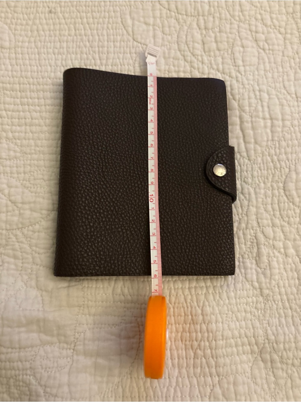 Hermes Ulysse Notebook Cover PM — Brown Togo Leather, Palladium Hardware - Picture 10 of 10